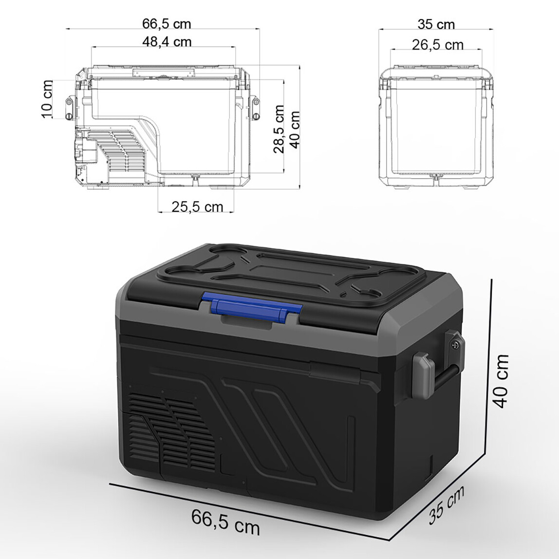 Coolist CLK25 25 Litre Kompresörlü Oto Buzdolabı_14