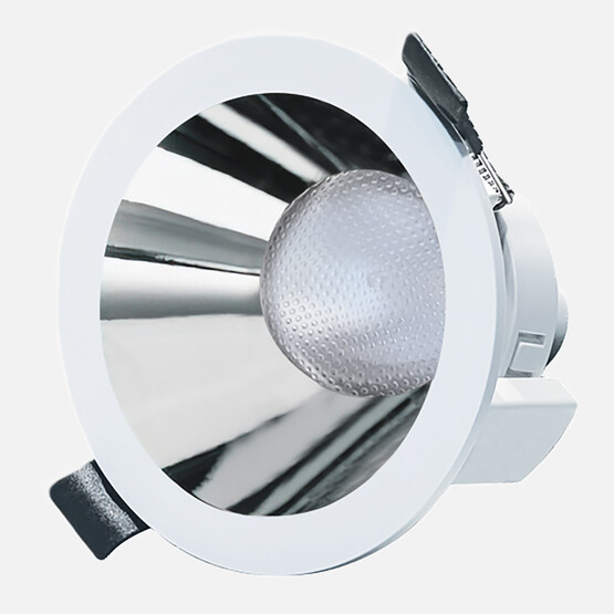 Megaled Reflexo Downlight Beyaz Spot Kasa Krom Reflektör 