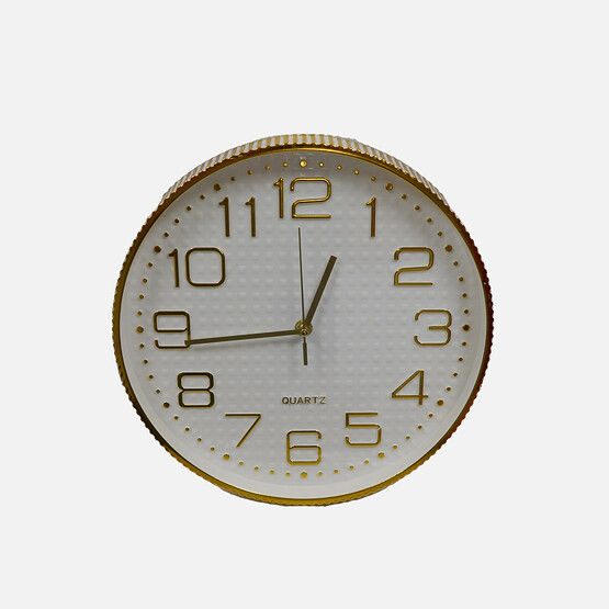 Doğaner Dekoratif Çerçeve Saat 30x30 cm Sarı