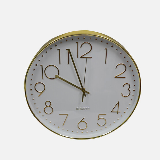 Doğaner Dekoratif Çerçeve Saat 40x40 cm Sarı