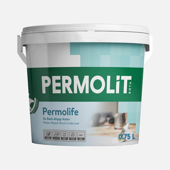 Permolife 0,75 L Ahşap Astarı Su Bazlı