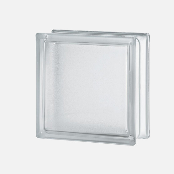 Seves Glass Block Cam Tuğla Buzlu Şeffaf 19x19x8 cm