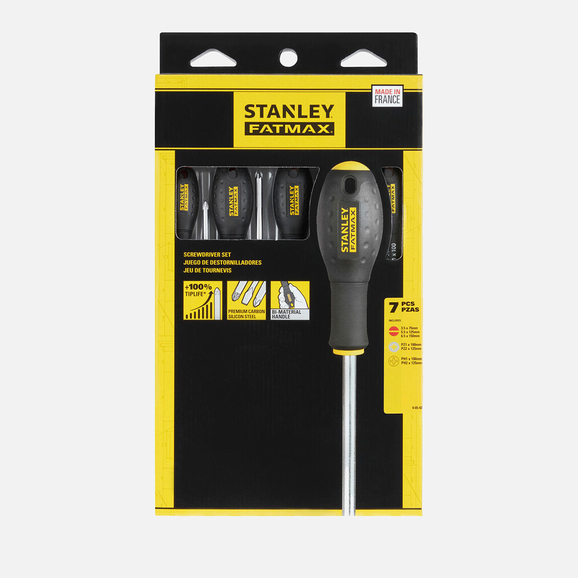    Stanley Fatmax 0-65-438 Tornavida Takımı 7 Parça 