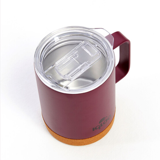 Igloo Cork Mug Kırmızı 350 ml