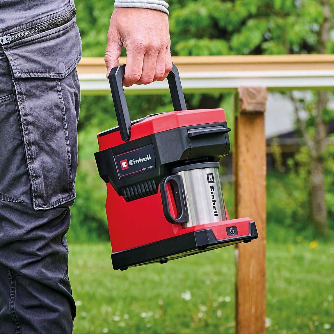    Einhell TE-CF 18 Li - Solo  Akülü Kahve Makinesi (Akü ve Şarj Cihazı Dahil Değildir.) 