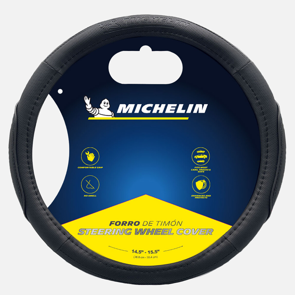    Michelin Suni Deri Direksiyon MC1003N Premium Siyah 