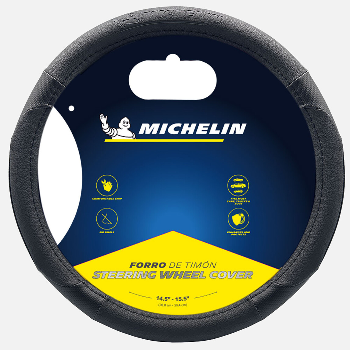    Michelin Suni Deri Direksiyon MC1000N Premium Siyah 