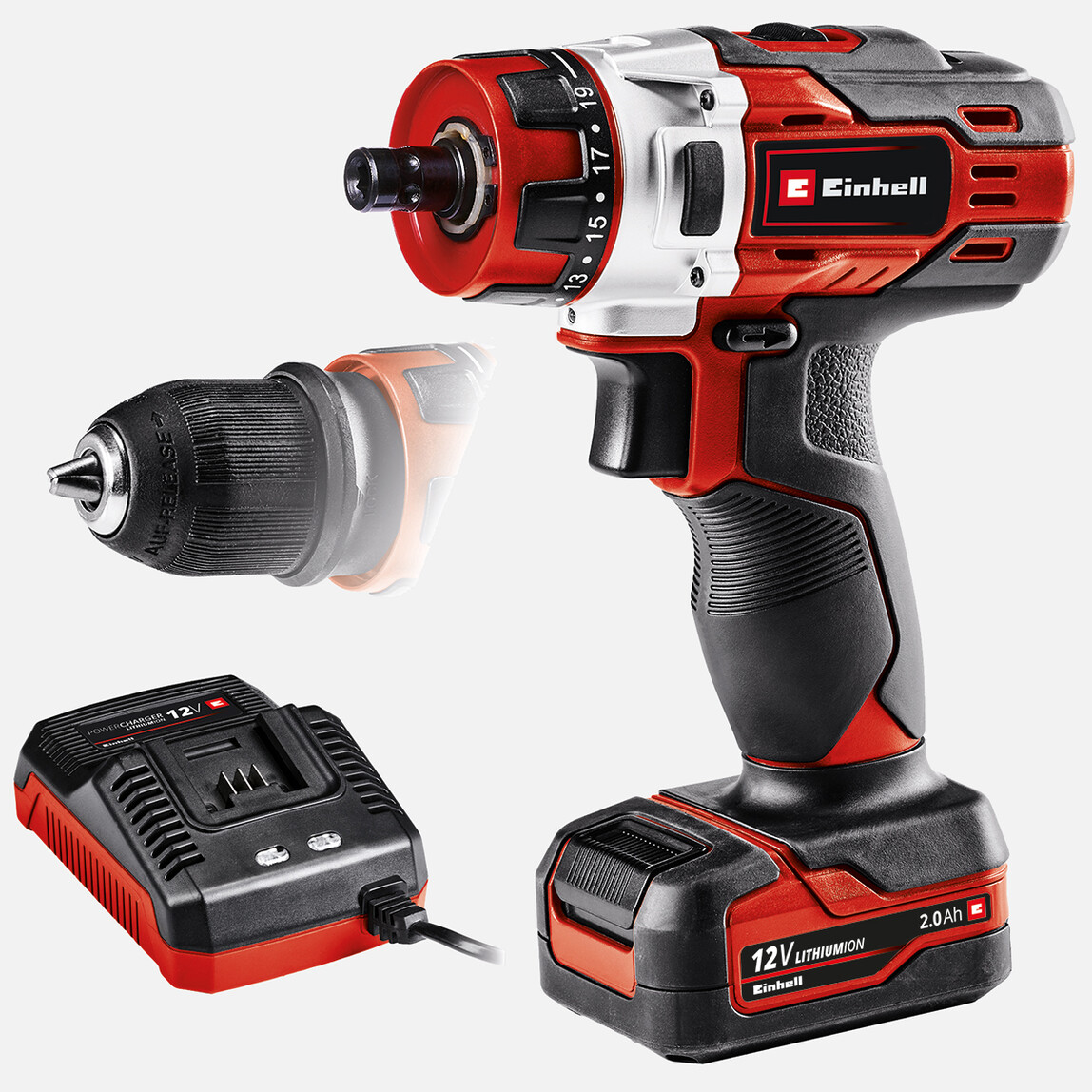    Einhell TE-CD 12-1 X-Li 1x2AH Akülü Vidalama 