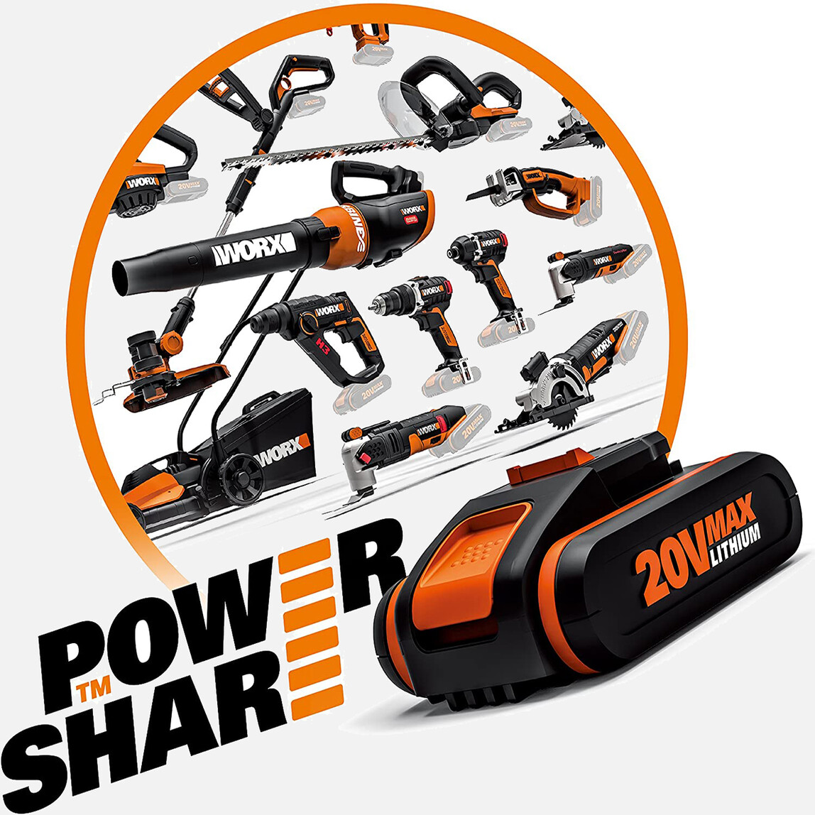    Worx WX925 20Volt/2.0Ah Çift Akülü Kömürsüz Profesyonel Şarjlı Darbeli Matkap + WX265 Kömürsüz Darbeli Tornavida  Seti 