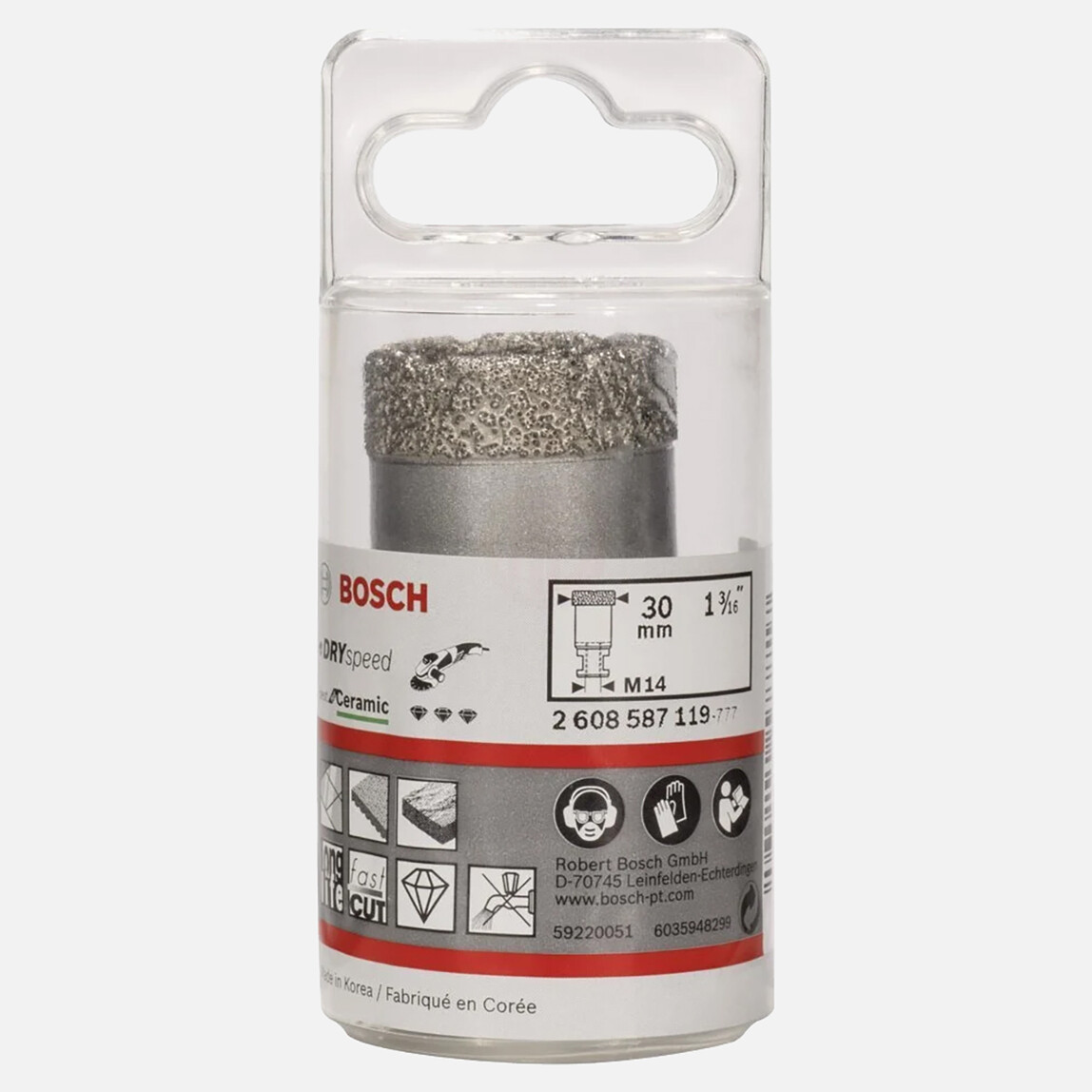    Bosch Seramik Elmas Delici 30x35 mm 