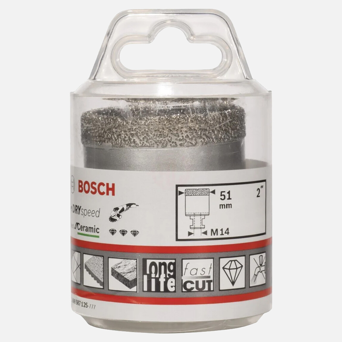    Bosch Seramik Elmas Delici 51x35 mm 