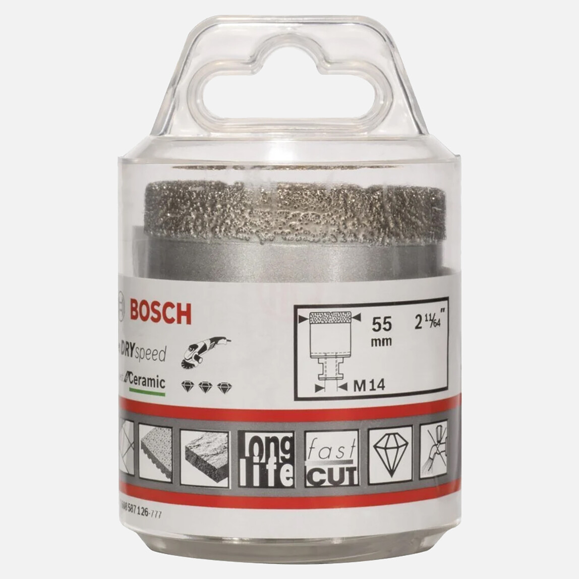    Bosch Seramik Elmas Delici 55x35 mm 