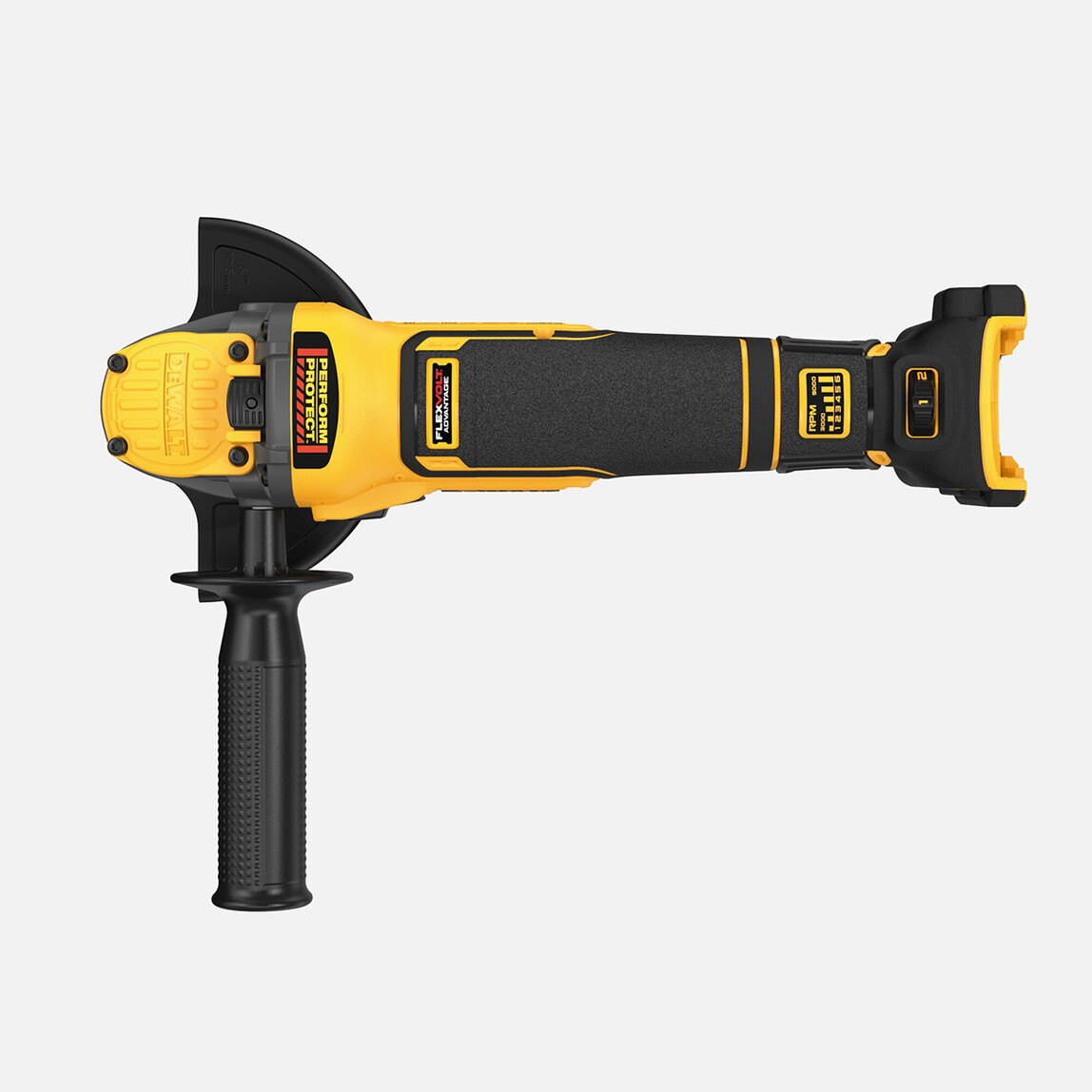    Dewalt DCG409VSNT-XJ 18V Kömürsüz Solo 125 mm Profesyonel Avuç Taşlama Makinesi (Akü ve Şarj Cihazı Dahil Değildir.) 