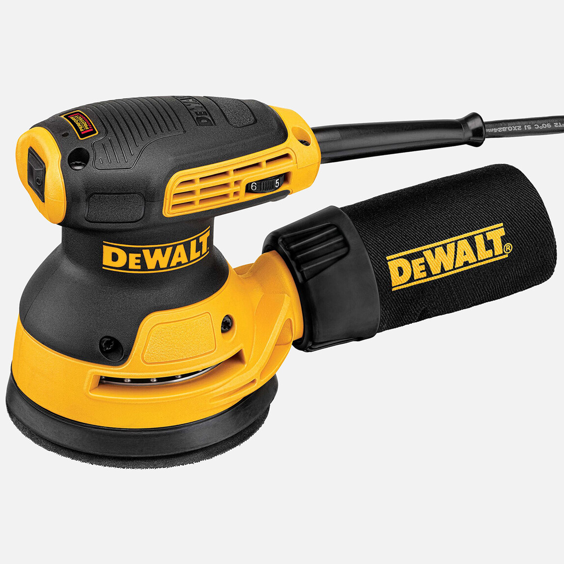    Dewalt DWE6423-QS 280 W 125 mm Profesyonel Eksantrik Zımpara Makinesi 