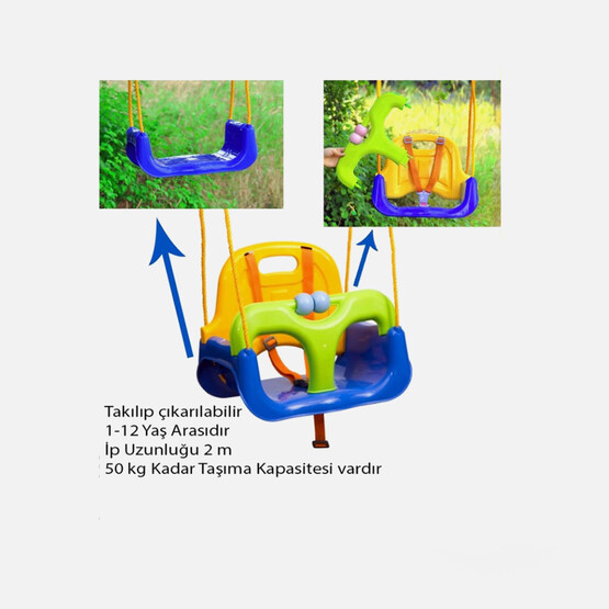 Korumalı Çocuk Salıncağı  