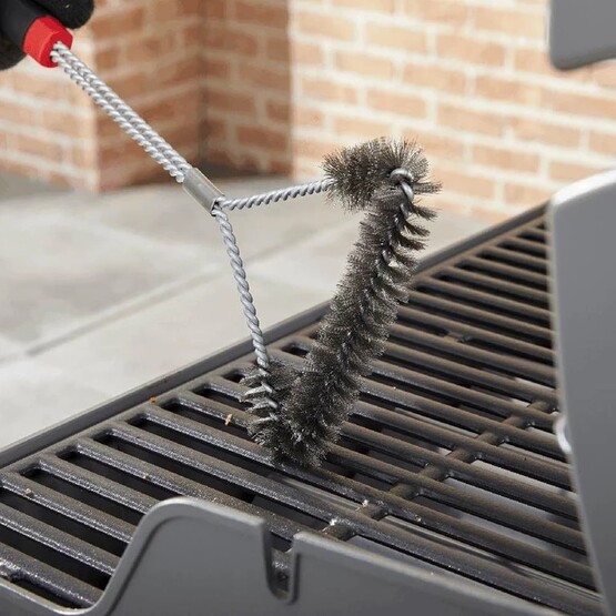  Weber Üç Taraflı Mangal Izgara Fırçası 46 Cm 6278


