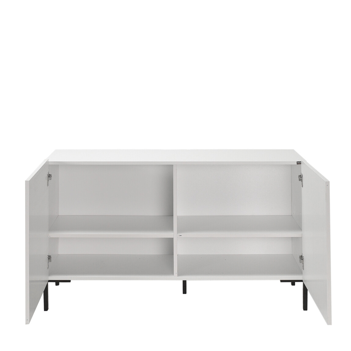    Roma 2 Kapaklı Modüler Tv Ünitesi - Mat Lake Beyaz 120x70x43cm (GxYxD) 