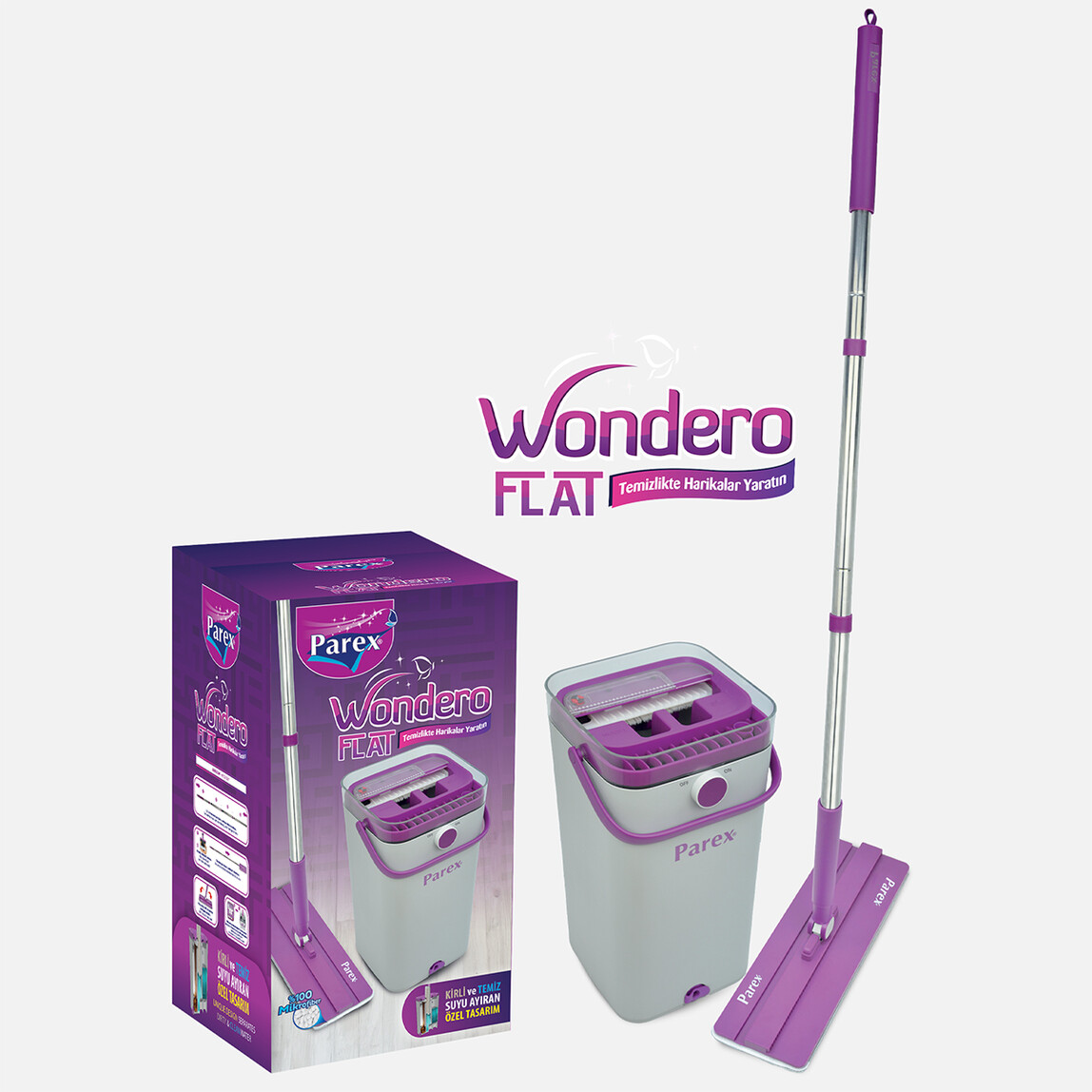    Parex Wondero Flat Temizlik Seti 