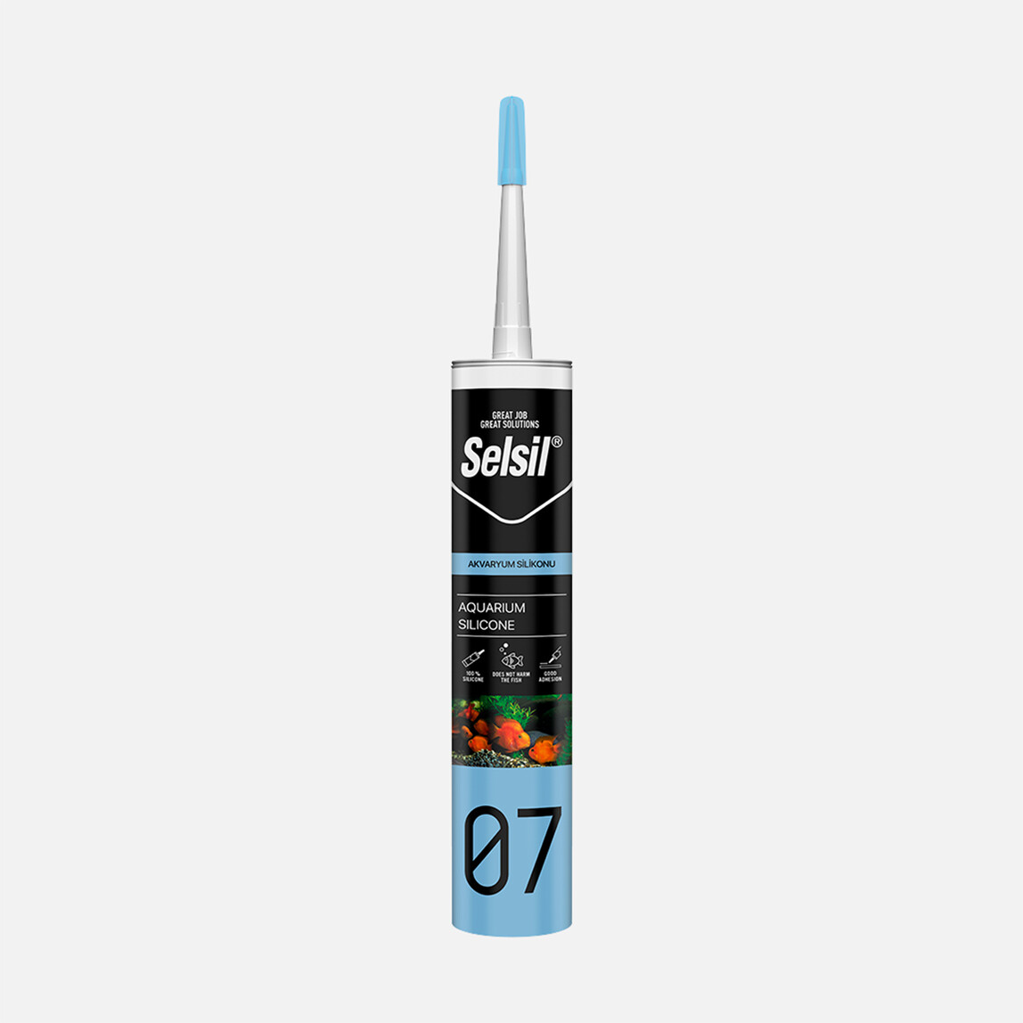    Selsil Akvaryum Silikonu 07 Şeffaf 280 ML
 