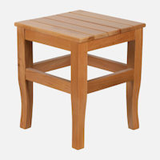  Ahşap Tabure 35 cm Naturel