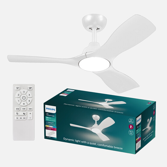 Philips Olas Lambalı Tavan Vantilatörü 32 (Fan) + 24 (Işık) W