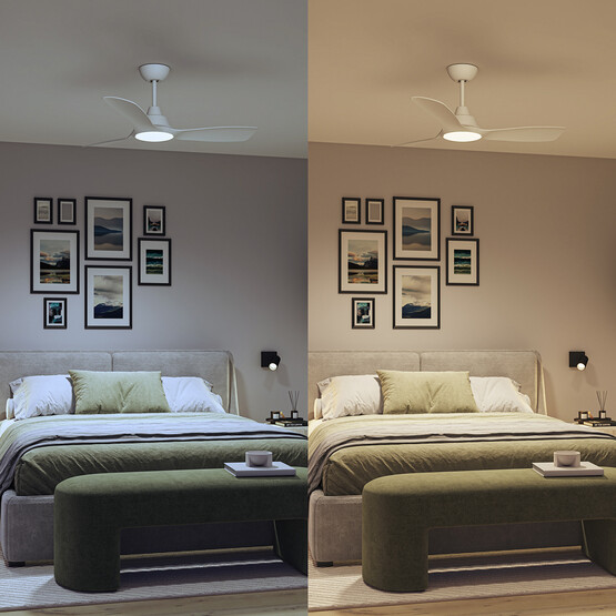 Philips Olas Lambalı Tavan Vantilatörü 32 (Fan) + 24 (Işık) W