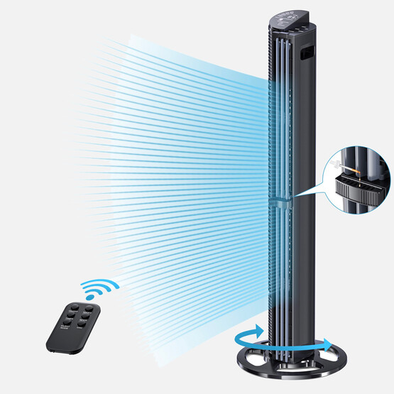 Dlc Kule Tipi Vantilatör 75Watt  Kumandalı