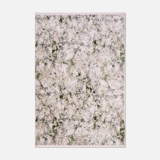 Crea Zümrüt 2121 Kaymaz Tabanlı Halı 80x150 cm 