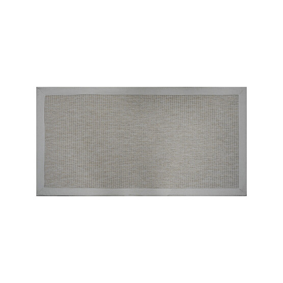 Güven Collection Nature Rustic Bordürlü Sisal Halı Bej 80x150 cm